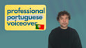 record your authentic male portuguese voiceover for commercials, narration, etc