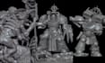 do custom 3d warhammer 40k, aos miniature model dnd stl figures for 3d printing
