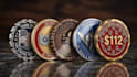 create challenge coin, crypto token and 3d logo design