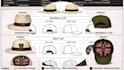 do tech pack for panama golf cap hat and cap with tech pack with mockup