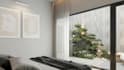 create 2d and 3d japandi wabi sabi interior design