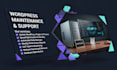 revamp wordpress website monthly maintenance support fix website errors optimize