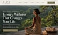 design squarespace pilates studio website online class booking fitness website