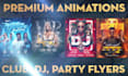 design club flyer, fb cover, sports, motion flyers