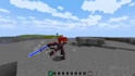 create custom minecraft blockbench lowpoly 3d model mobs weapon with animation