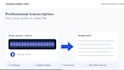 transcribe english audio and video