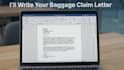 write a baggage claim letter for lost or delayed luggage