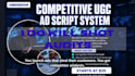 write high converting ugc ad scripts for tiktok and instagram ads