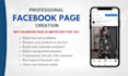 create facebook page and complete setup