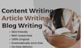be your professional content writer