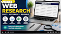 find leads through web research