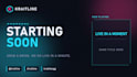 design a matching stream overlay package, no ai art