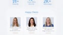 build a modern responsive web app or saas website design