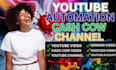 create a youtube automation channel for passive income
