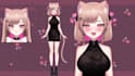 draw and rig live2d vtuber model anime vtuber 2d vtuber model vtuber commission