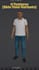 create ps2 style low poly character gta san andreas 3d character model retro