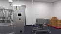 create 3d industrial animation pharmaceutical capsule machine handling system