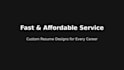 edit write and professionally design resume and CV