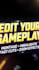 create cinematic gaming montage with pro effect
