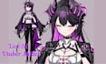 draw anime vtuber model live2d rigging vtuber character design in vtube studio