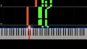 make an animated piano tutorial video for any song