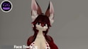 create custom furry vrchat avatar with face tracking sfw fursona unity model