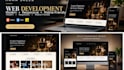 build a modern responsive website using HTML CSS and javascript