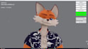 create 3d furry avatar vrchat avatar model sfw vseeface tracking vrm unity model