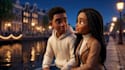 create 3d pixar style ai character animation, kids storytelling, 3d art cartoon