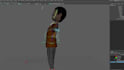 rig 3d character in maya for animation, gaming