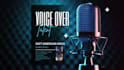 record a natural soft american voiceover 24 hours