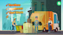 create amazing junk removal explainer animation video