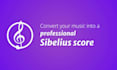 create a professional sibelius score from your handwritten chart