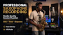 record high quality saxophone for your music or project