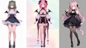 design live2d vtuber model live2d vtuber rigging, 3d vtuber model for streaming