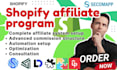 setup shopify affiliate program uppromote goaffpro refersion leaddyno enlistly