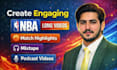 create professional nba edits and sports mixtapes