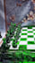 create a custom handmade epoxy resin chess set