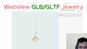 create 3d jewelry models with ar try on glb, usdz