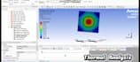 perform cfd, fea, and thermal analysis using ansys