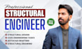 do civil and structural engineering design and autocad drafting