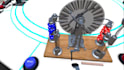 develop VR ar physics lab for electricity simulations in unity