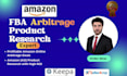do amazon fba product research for amazon online arbitrage