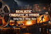 create cinematic ai movie trailer, film trailer, ai short film video, ai movie