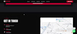 build a responsive web landing page and custom web application