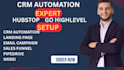 setup pipedrive crm workflow automation with apollo or zapier, pipedrive expert