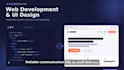do custom web development, react, or html css landing