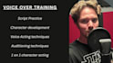 do 1 on 1 voice actor training with you
