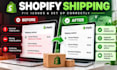 setup shopify shipping rates, zones and profiles