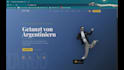 create a modern portfolio website for artists and creatives
